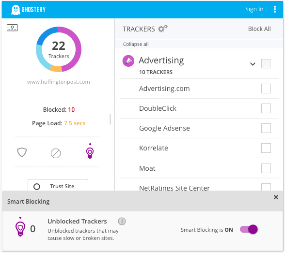 Ghostery thumbnail 9