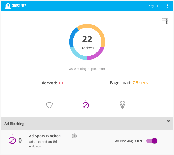 Ghostery thumbnail 4