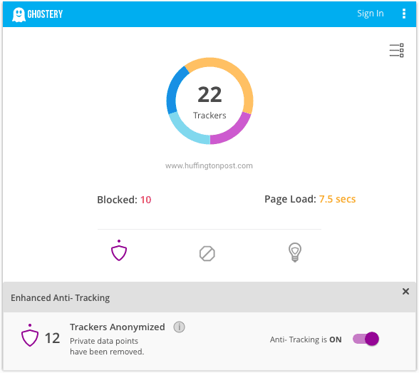 Ghostery thumbnail 5