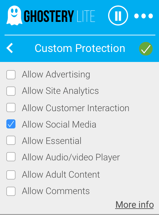 Ghostery Lite thumbnail 4
